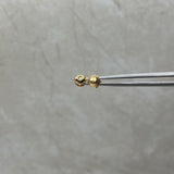 Topos Mini Corazón Inflado Oro amarillo 18k 0,49 Gr / 2,80 mm