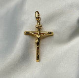 Dije Cristo Oro amarillo 18k 1,93 Gr / 5 Cm