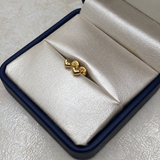 Topos Mini Corazón Inflado Oro amarillo 18k 0,49 Gr / 2,80 mm