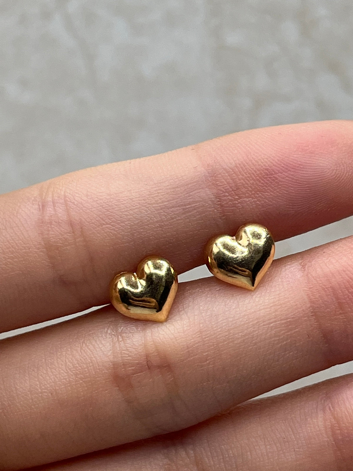 Topos Corazón Troquel Oro amarillo 18k 0,72 Gr / 3,40 mm