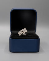 Anillo De Plata Trebol PTLB323
