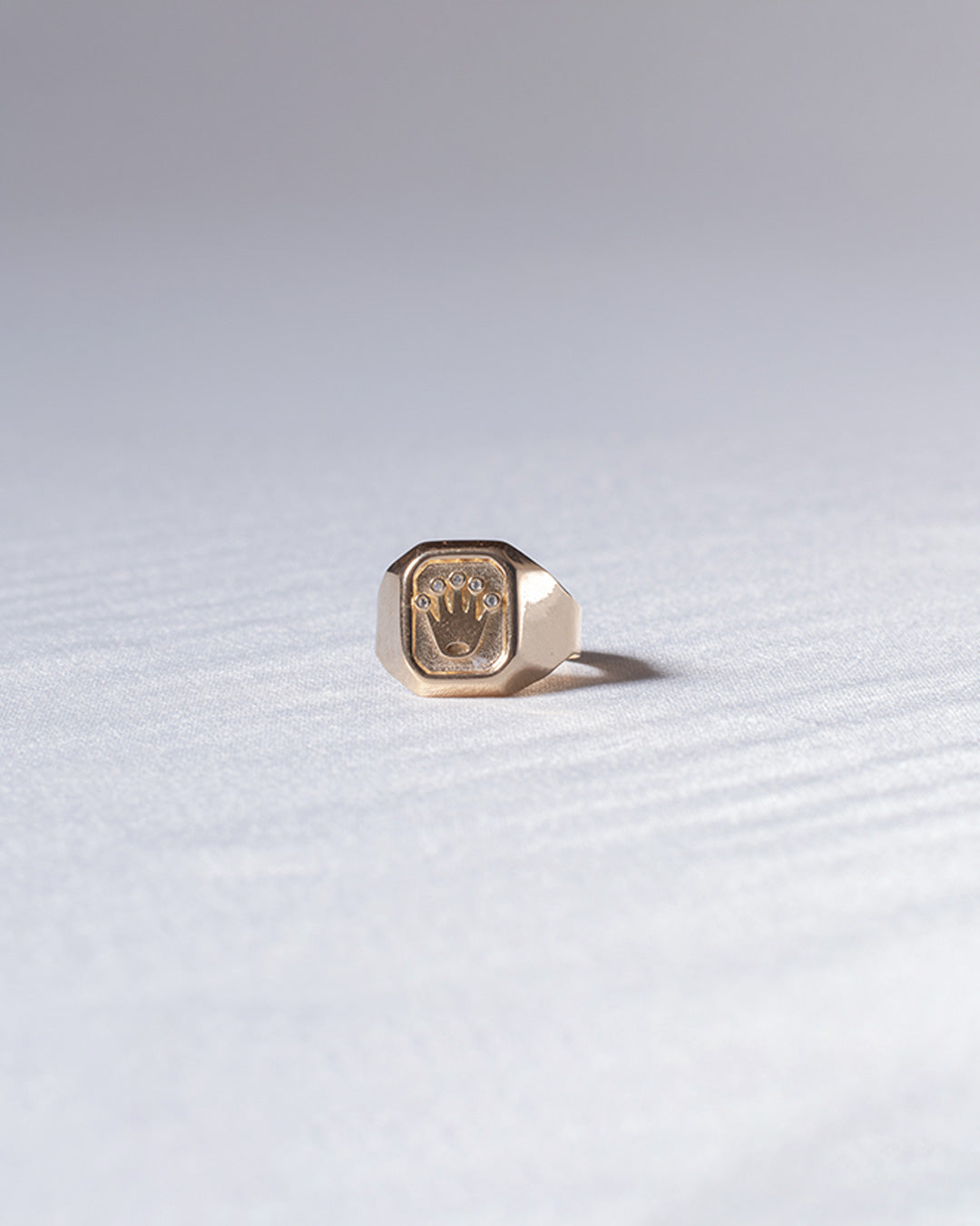 Anillo RX Oro amarillo 18k / Talla 10 / 3,68 Gr