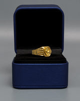 Anillo FR Oro amarillo 18k / Talla 10 / 3,16 Gr