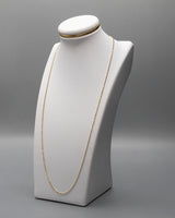 Cadena It Militar Oro amarillo 18k 3,38 Gr / 1,1 mm / 60 Cm