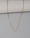 Cadena It Lazo Bicolor Oro amarillo 18k 3,60 Gr / 2 mm / 55 Cm