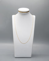 Cadena It Mini Franco Oro amarillo 18k 2,07 Gr / 0,70 mm / 50 Cm