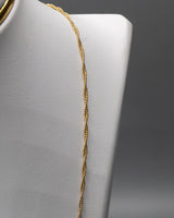 Cadena It Singapur Oro amarillo 18k 1,40 Gr / 1,58 mm / 50 Cm