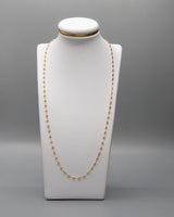 Cadena GC Oro amarillo 18k 4,90 Gr / 3,4 mm / 60 Cm Broche 0,80