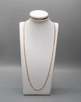 Cadena It Cubana Oro amarillo 18k 5,94 Gr / 4 mm / 60 Cm