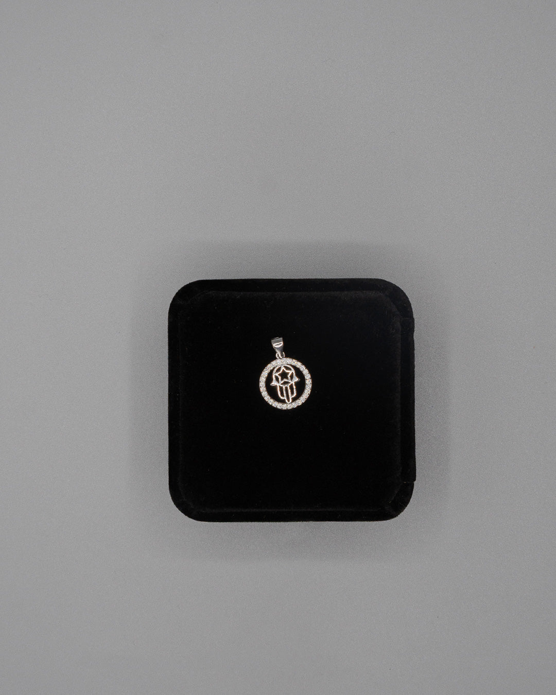 Dije De Plata Mano Hamsa PTLB284