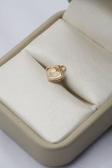 Dije corazón plano oro amarillo 18k 0,35 gr / 2,23 mm / 1,5 cm
