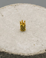 Herraje Corona Circón Oro amarillo 18k 1,10 Gr