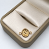 Herraje Letra S Oro amarillo 18k 0,64 Gr / 1,5 Cm