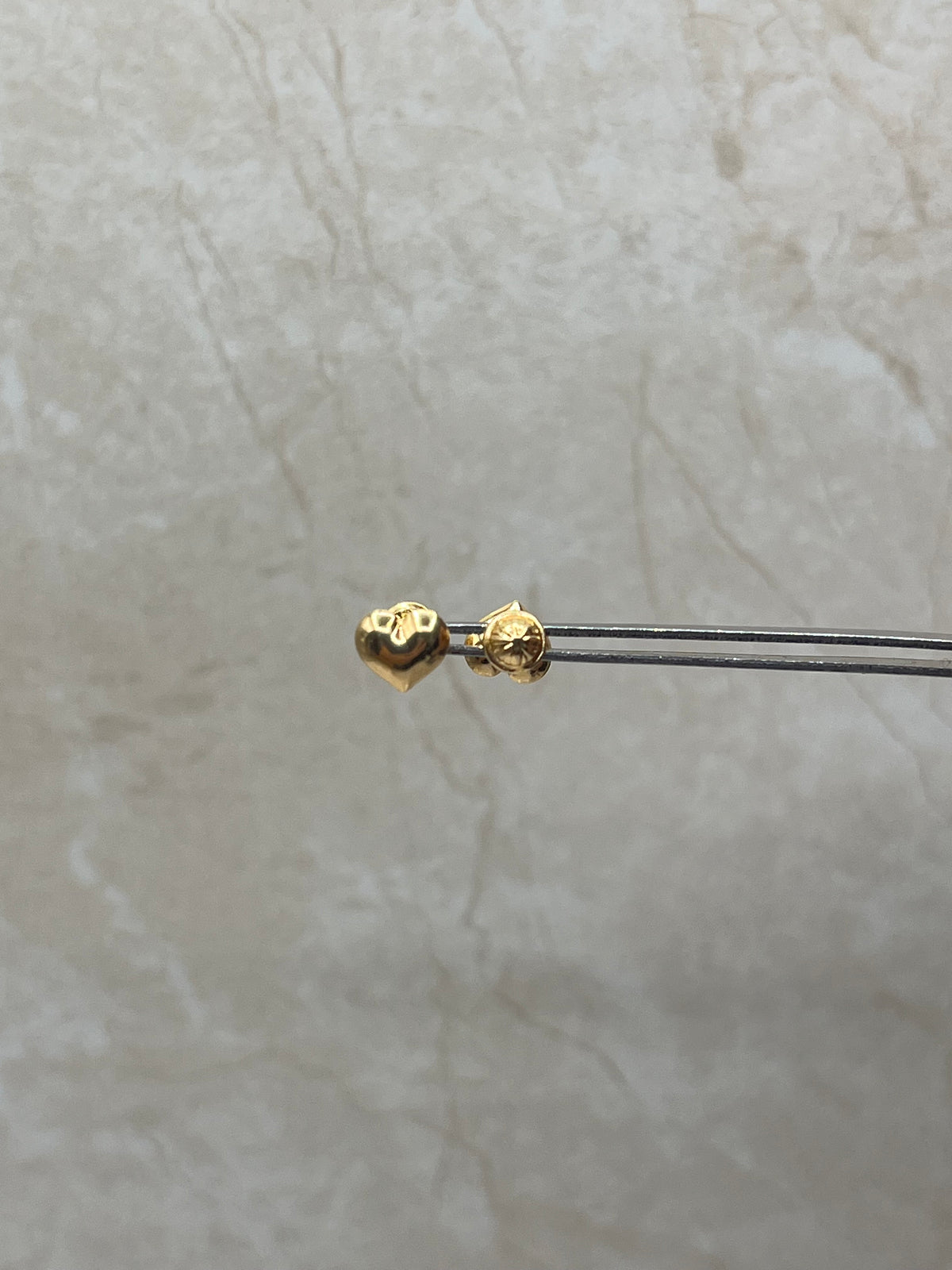 Topos Corazón Troquel Oro amarillo 18k 0,72 Gr / 3,40 mm