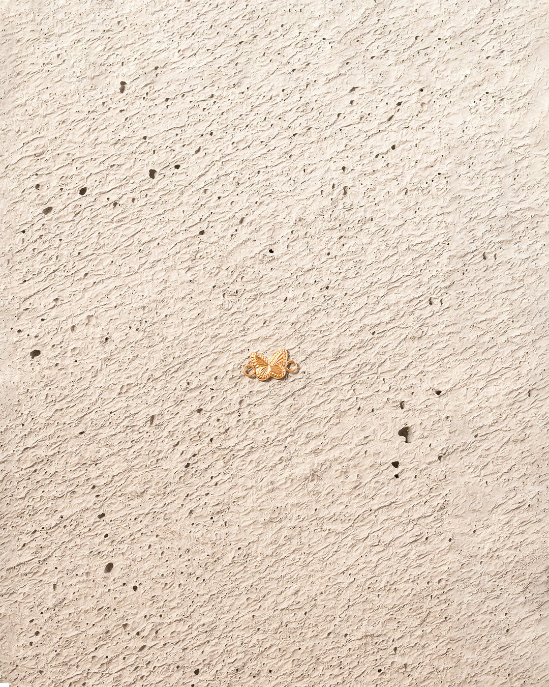 Herraje Mariposa Diamantado Oro amarillo 18k 0,28 Gr