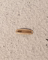 Herraje Placa Troquelada Oro amarillo 18k 0,42 Gr / 2,3 Cm