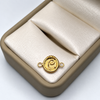 Herraje Letra C Oro amarillo 18k 0,57 Gr / 1,5 Cm