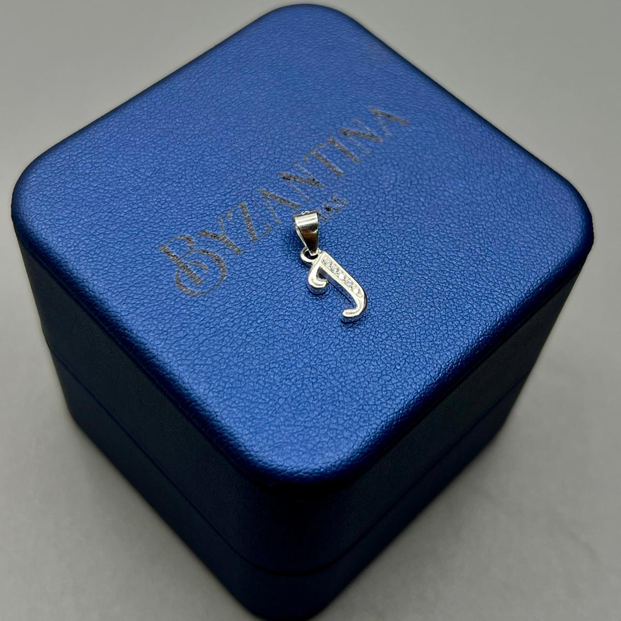 Dije De Plata Letra J PTLB274