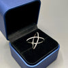 Anillo De Plata Cruzado PTLB325