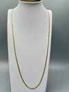 Cadena It Cubana Oro amarillo 18k 3,98 Gr / 2,5 mm / 60 Cm