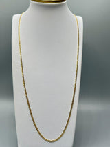 Cadena It Cubana Oro amarillo 18k 3,98 Gr / 2,5 mm / 60 Cm
