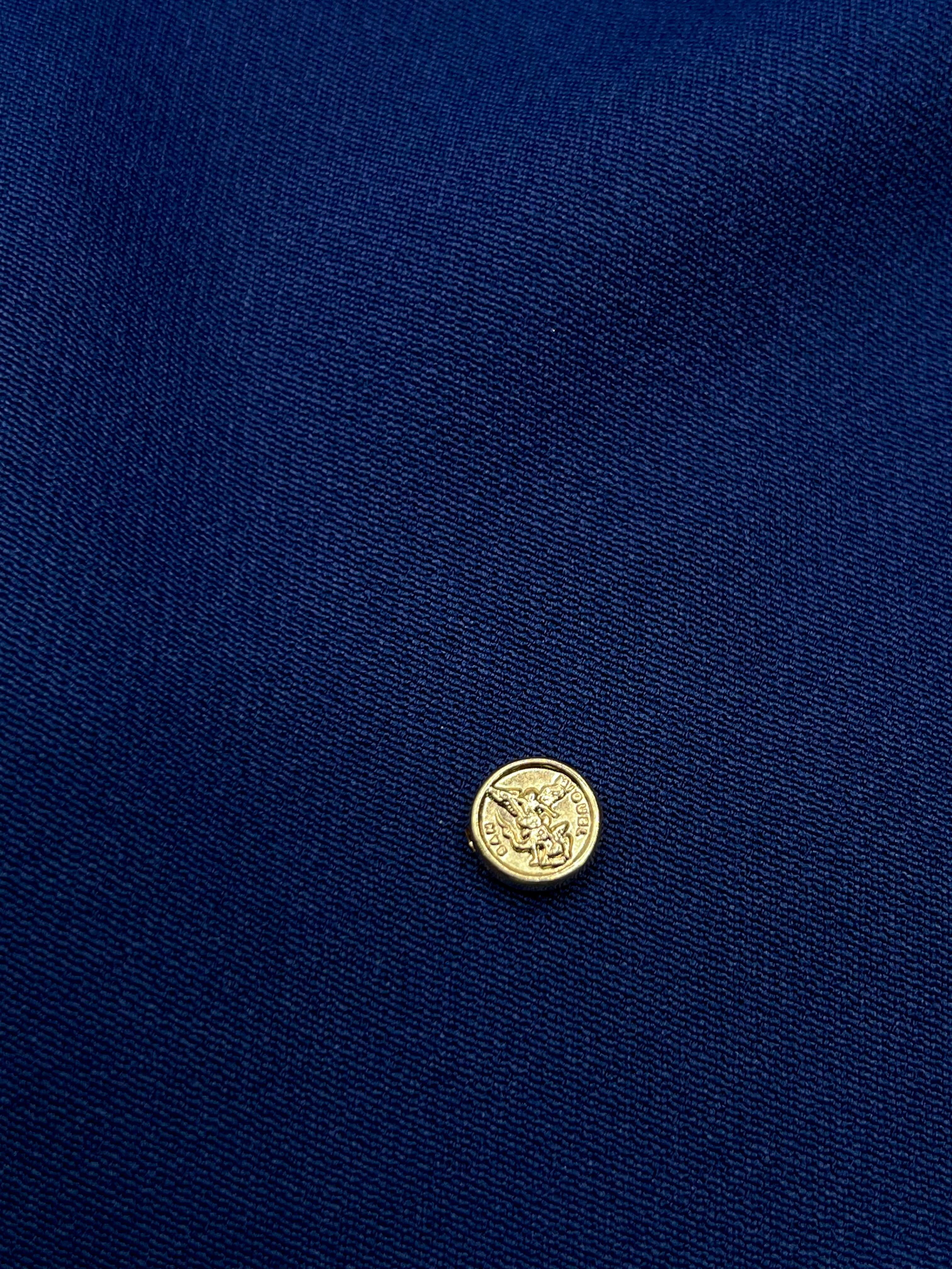 Herraje San Miguel Tambor Oro amarillo 18k 0,43 Gr / 1 Cm