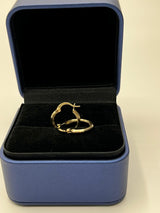 Candonga Entorchada Oro amarillo 18k 1,22 Gr / 2 Cm