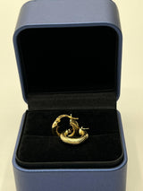 Candonga Entorchada Oro amarillo 18k 2,53 Gr / 2 Cm