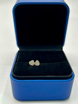 Topos De Plata Corazón Liso PTLB342