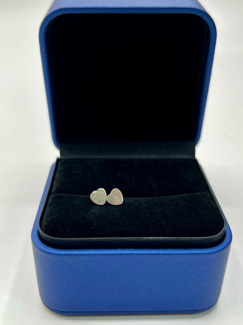Topos De Plata Corazón Liso PTLB342