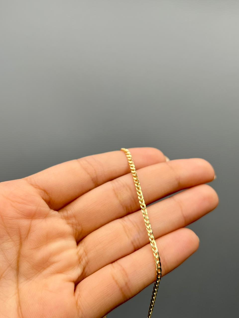 Cadena It Cubana Oro amarillo 18k 3,98 Gr / 2,5 mm / 60 Cm