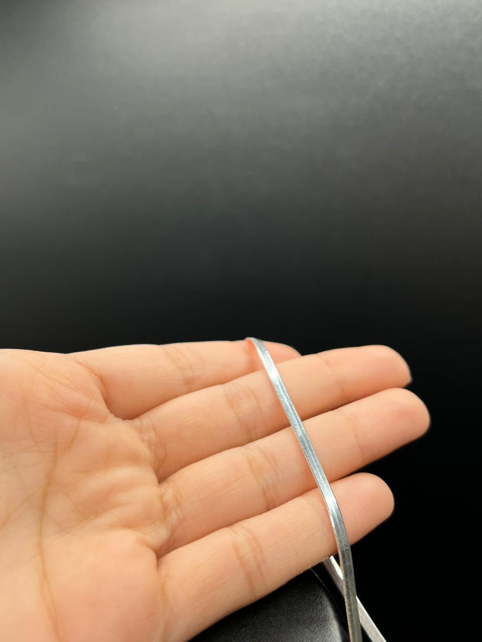 Cadena De Plata Espejo PTLB190