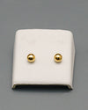 Topos Bola Lisa Oro amarillo 18k 0,46 Gr / 3,79 mm
