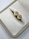 Topos RX oro amarillo y oro blanco 18k 0,72 gr / 7,66 mm
