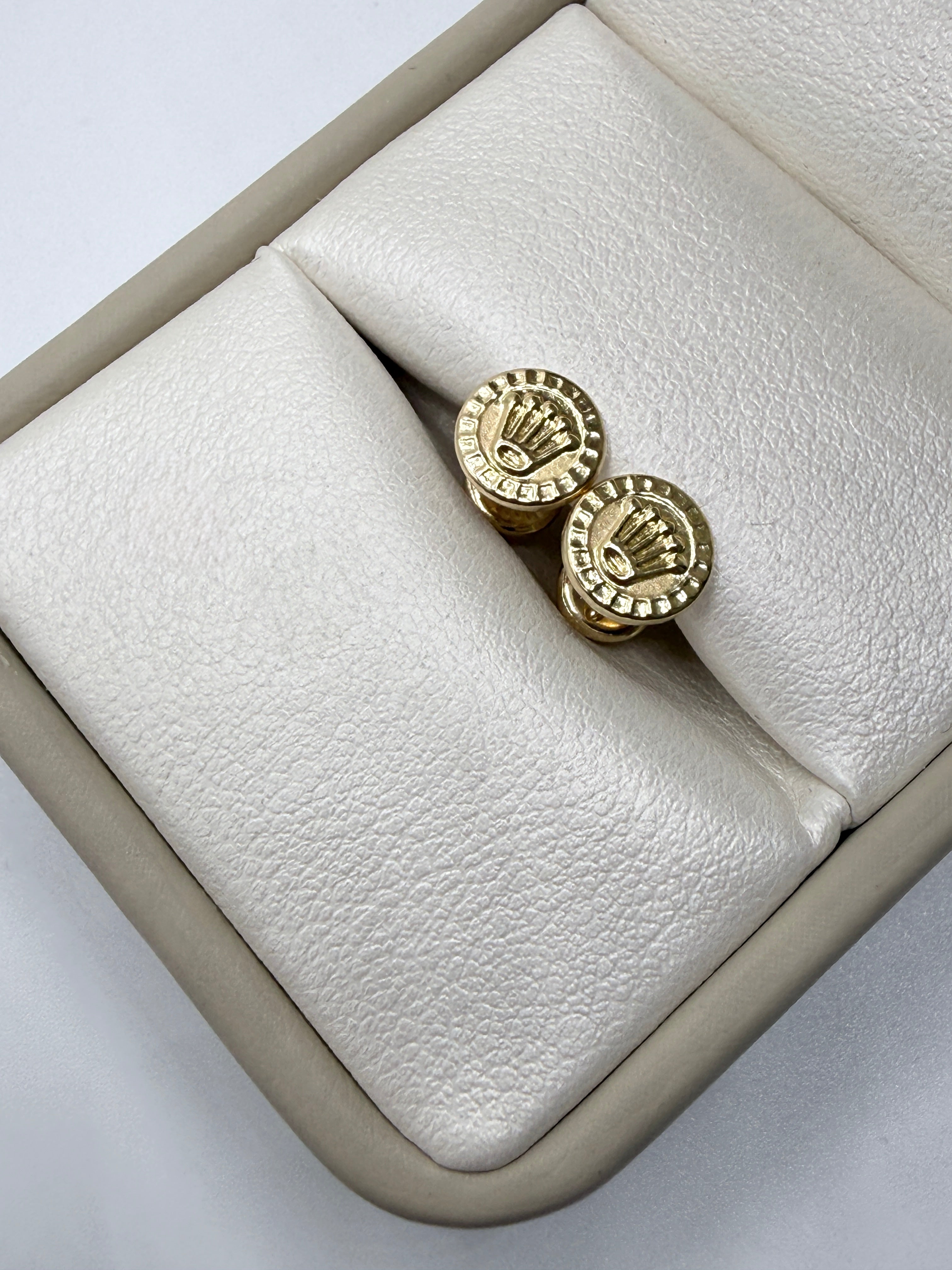 Topos RX oro amarillo y oro blanco 18k 0,72 gr / 7,66 mm