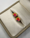 Topos balon Colombia oro amarillo 18k 0,64 gr / 7,16 mm