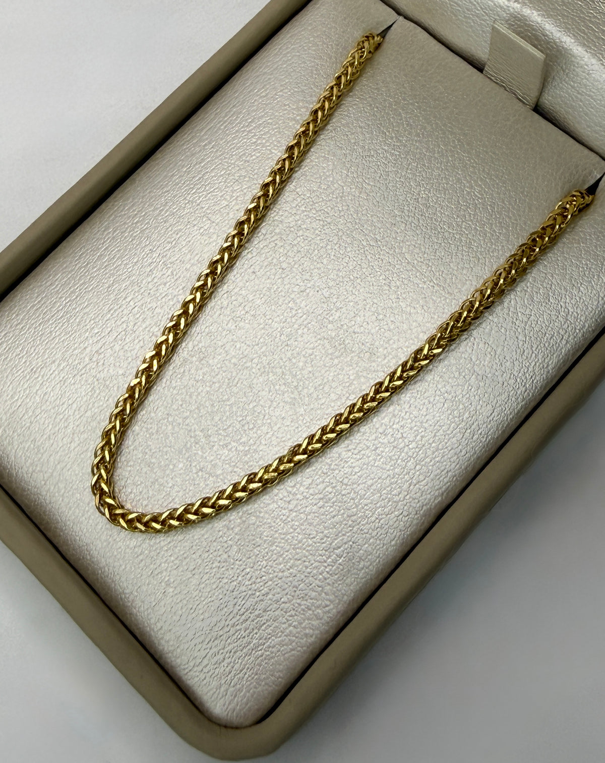 Cadena it franco oro amarillo 18k 8,34 gr / 3 mm / 60 cm