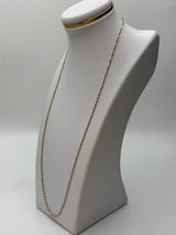 Cadena singapur oro amarillo 18k 2,81 gr / 1,56 mm / 60 cm