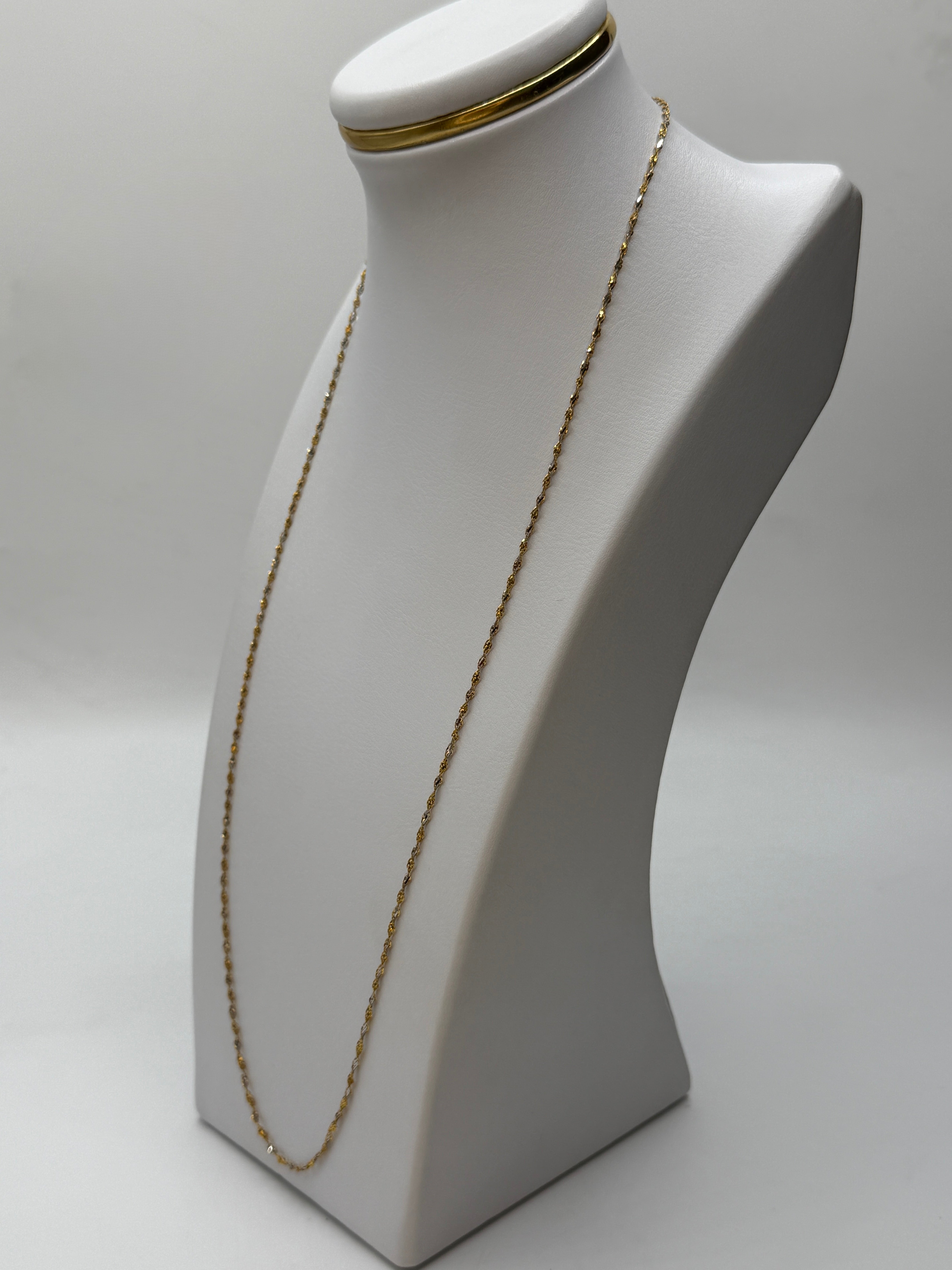 Cadena singapur oro amarillo 18k 2,81 gr / 1,56 mm / 60 cm