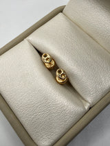Topos GC diamantados oro amarillo 18k 0,46 gr / 5,11 mm