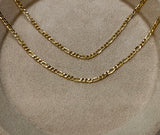Cadena it 3x1 oro amarillo 18k 2,68 gr / 2,34 mm / 50 cm