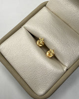 Topos flor oro amarillo 18k 0,48 gr / 4,20 mm