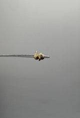 Topos alas Oro amarillo 18k 0,52 gr / 8,18 mm