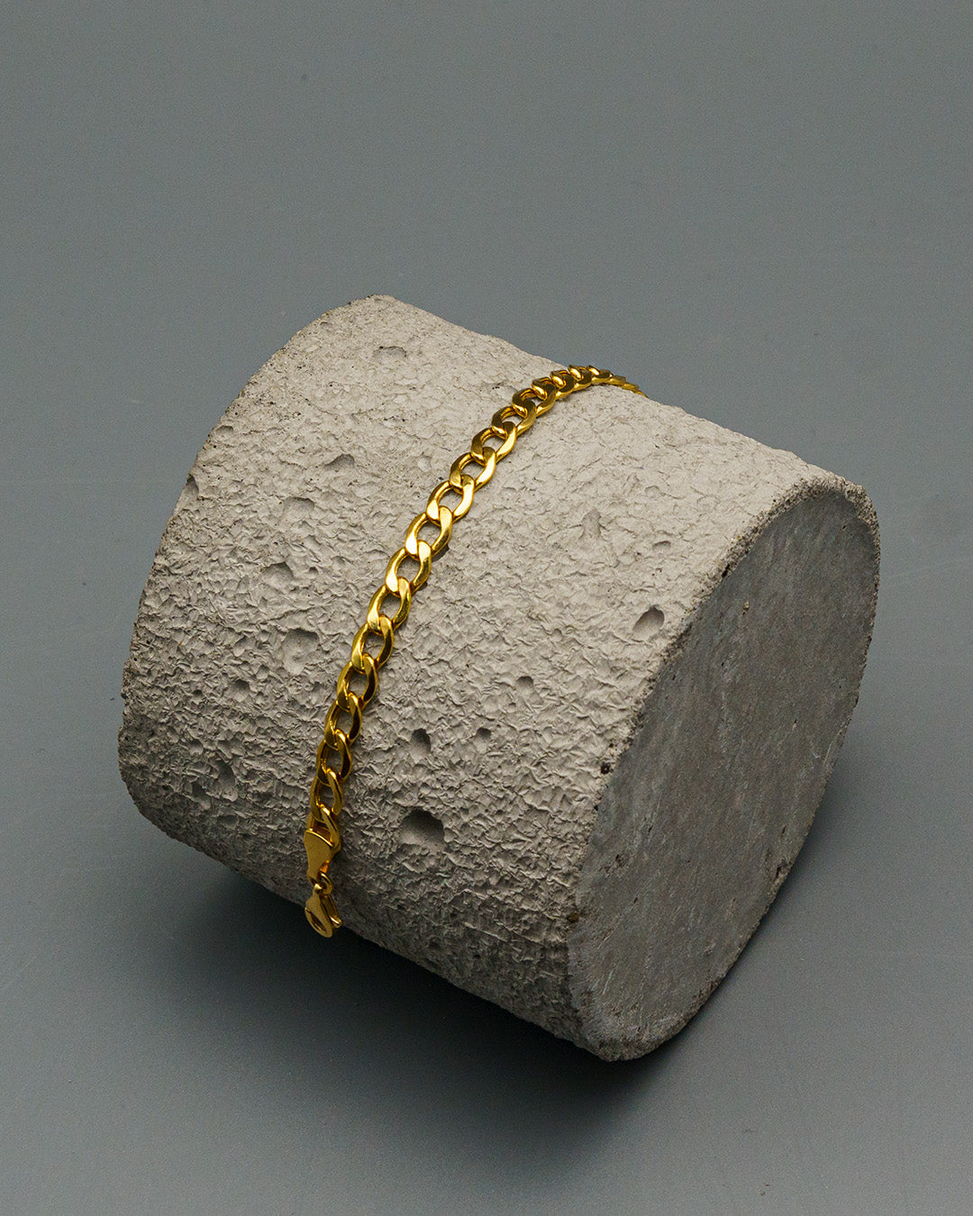 Pulso It Cubano Oro amarillo 18k 4,55 Gr / 5,16 mm / 20 Cm