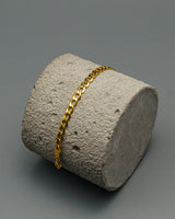 Pulso It Cubano Oro amarillo 18k 4,55 Gr / 5,16 mm / 20 Cm