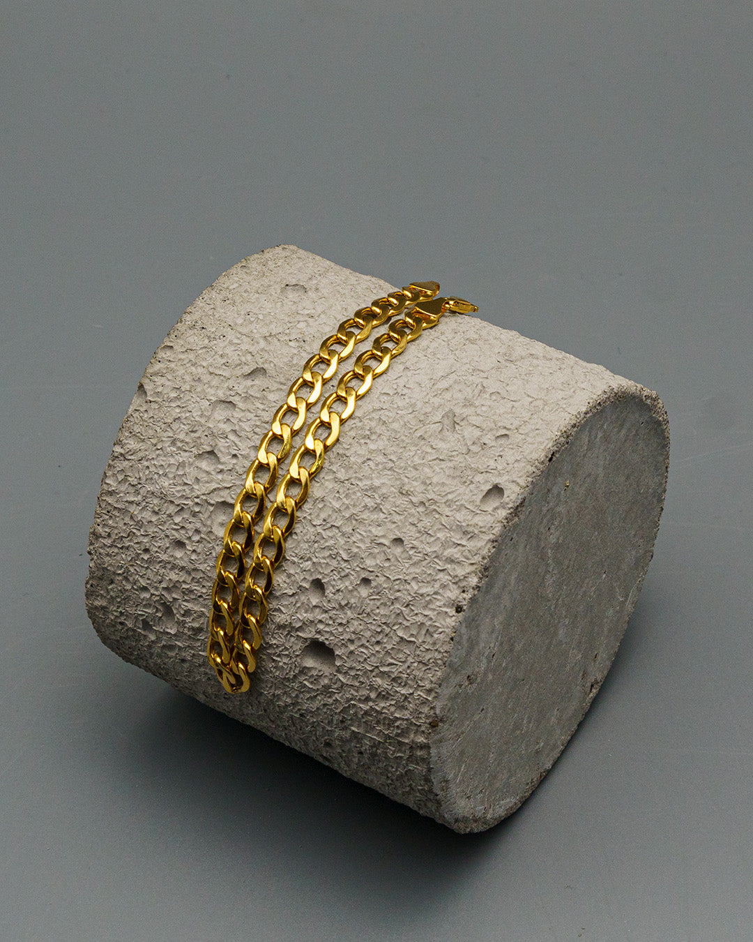 Pulso It Cubano Oro amarillo 18k 4,55 Gr / 5,16 mm / 20 Cm