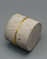 Pulso It Plano Oro amarillo 18k 1,34 Gr / 2,4 mm / 19 Cm