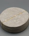 Tobillera Circulo Oro amarillo 18k 1,30 Gr / 25 Cm