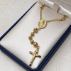 Rosario Diamantado Oro amarillo 18k 10,06 Gr / 5,00 mm / 60 Cm