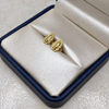 Topos Virgen de Guadalupe Silueta Oro amarillo 18k 0,74 Gr / 1,26 mm